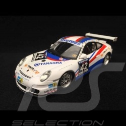Porsche 911 typ 997 GT3 Cup Sieger Dubaï 2009 n° 42 1/43 Minichamps 437096942