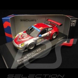 Porsche 911 type 997 GT3 RSR Le Mans 2009 n° 80 1/43 Minichamps 400096980