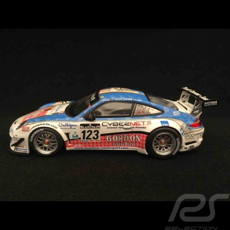 Porsche 911 typ 997 GT3 R Spa 2011 n° 123 1/43 Minichamps 400118923