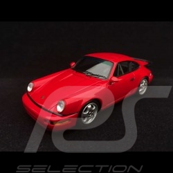 Porsche 911 typ 964 RS America Coupé 1993 Indischrot 1/43 Spark S3458