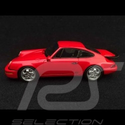 Porsche 911 type 964 RS America Coupé 1993 India red 1/43 Spark S3458
