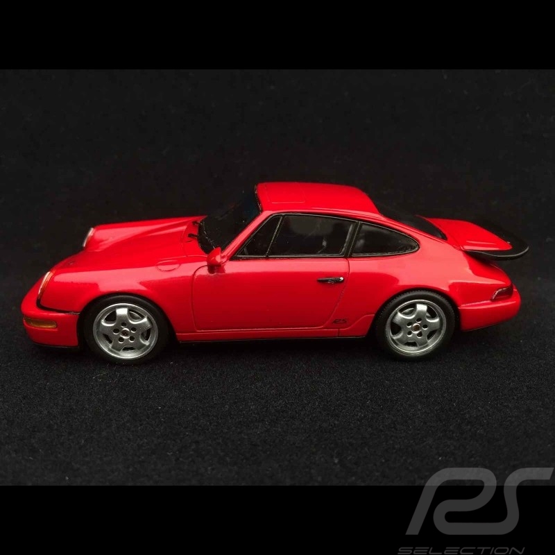 Porsche 911 typ 964 RS America Coupé 1993 Indischrot 1/43 Spark S3458