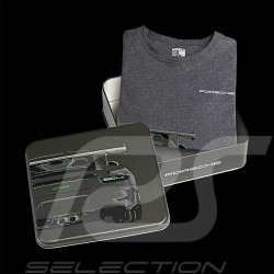 T-shirt Porsche 911 GT3 RS gris Porsche Design WAP811 - homme