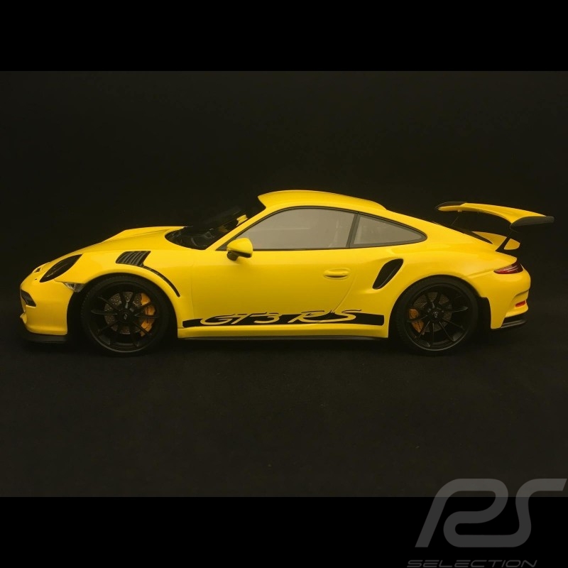 Porsche 911 type 991 GT3 RS 2015 jaune 1/18 Minichamps 153066230