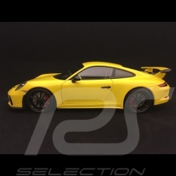 Porsche 911 GT3 type 991 jaune Racing 1/18 Minichamps WAX02100033