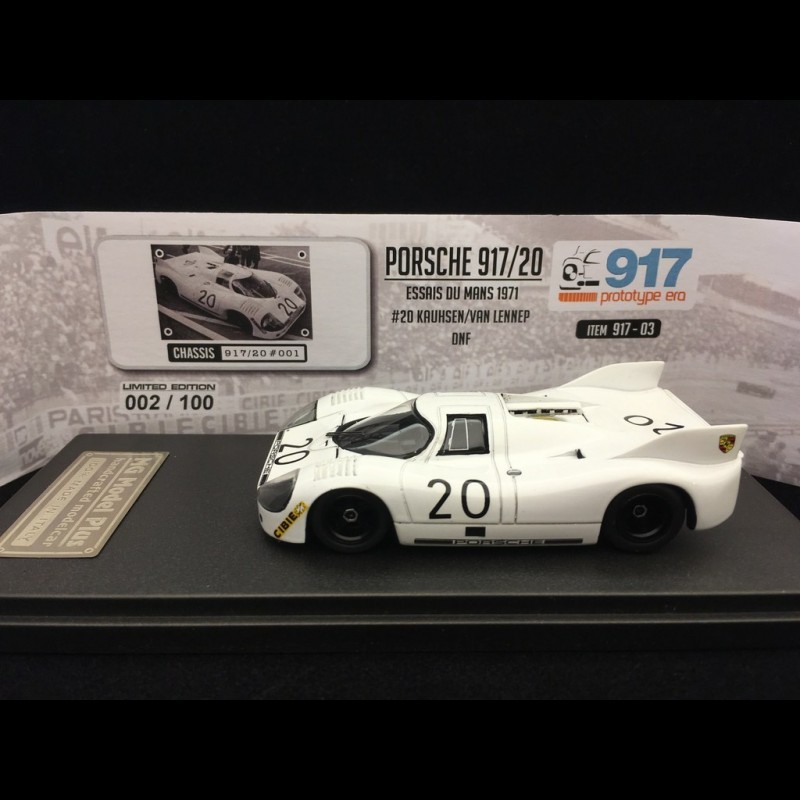 Porsche 917K Spark 1/43 - Vainqueur Le Mans 1971 - Occasion, Collection