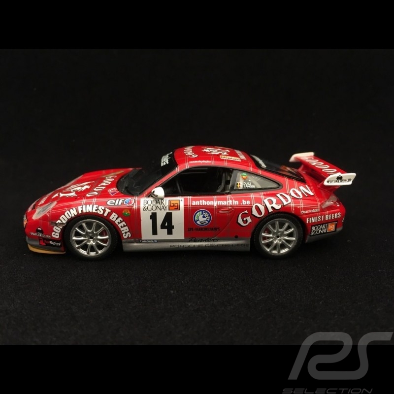 Porsche 911 GT3 RS type 996 Rallye Ardenne Bleue 2006 n° 14 Gordon 1/43 Minichamps 400066214