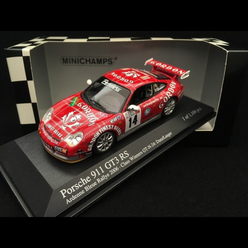 Porsche 911 GT3 RS - Duez/Langer - Ardenne Bleue Rally 2006 - 1:43