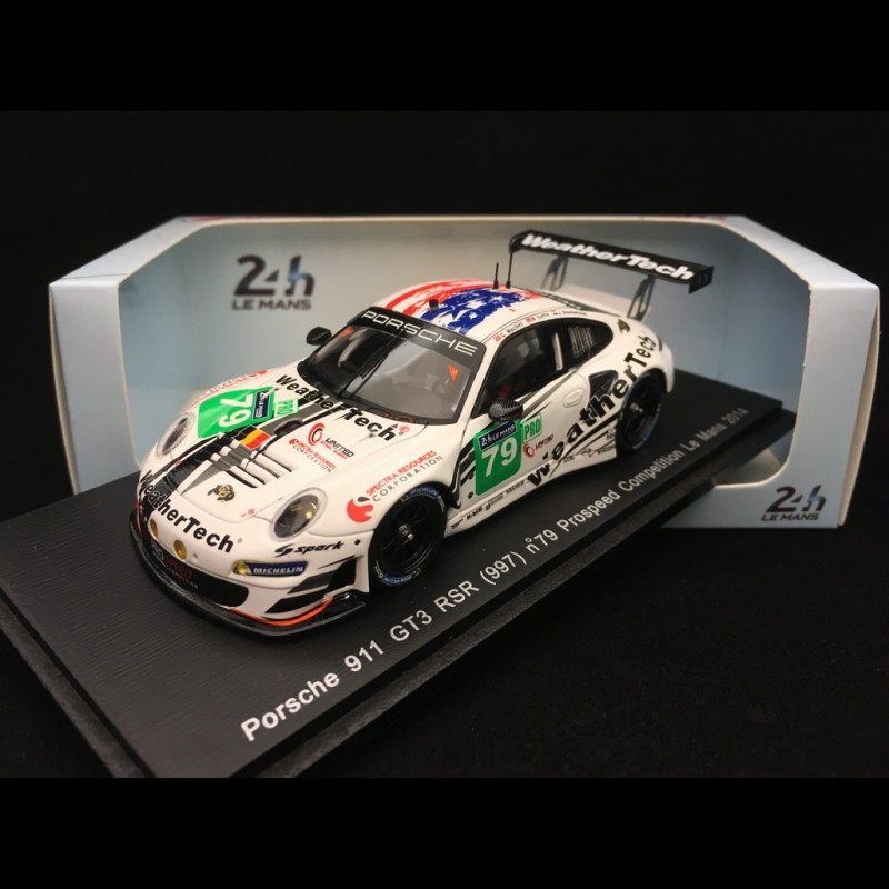 1/43 Porsche 911 GT3 RSR (997) No.75 Le Mans 2014 Prospeed Competition