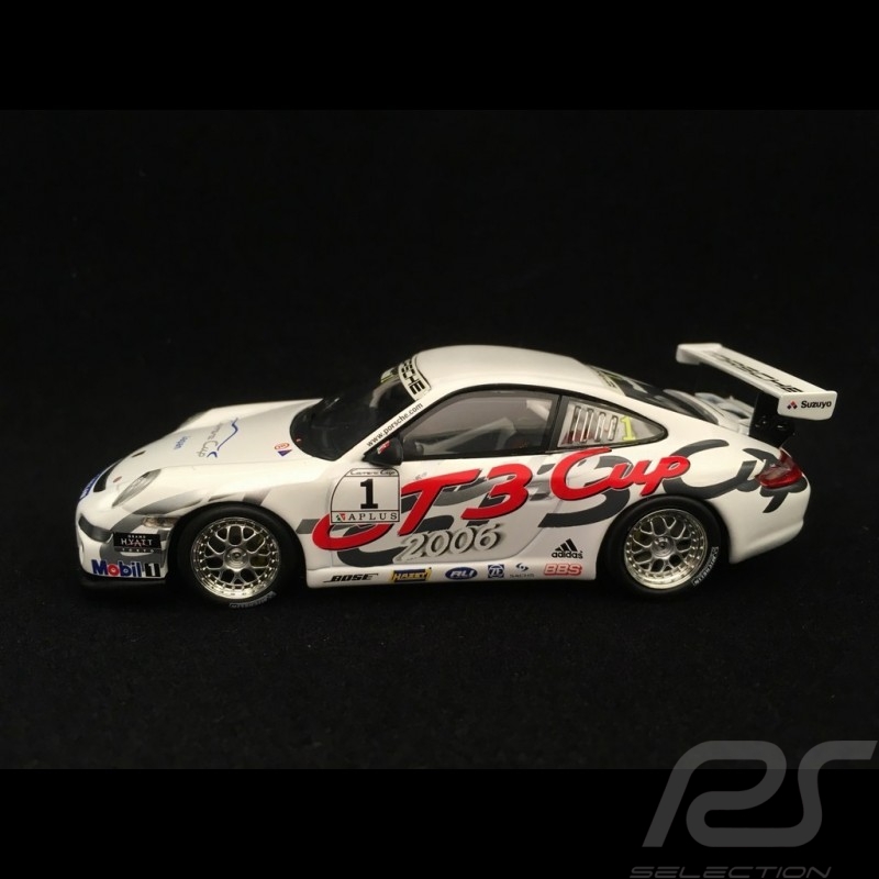 Porsche 911 GT3 cup type 997 Japan presentation 2006 n°1 1/43 Minichamps WAP02012617JPN