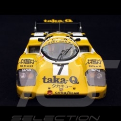 Porsche 956 winner 1000 km Fuji 1986 n°7 New Man 1/43 Spark SJ019