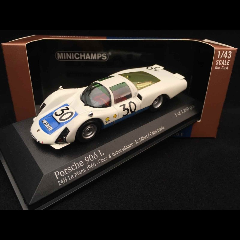 Porsche 906 L Winner ﻿Le Mans 1966 n° 30 1/43 Minichamps 400666630