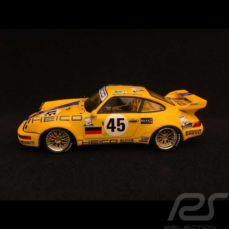 Porsche 911 Carrera RSR type 964 24h du Mans 1994 n° 45 Heico 1/43 Spark S5511