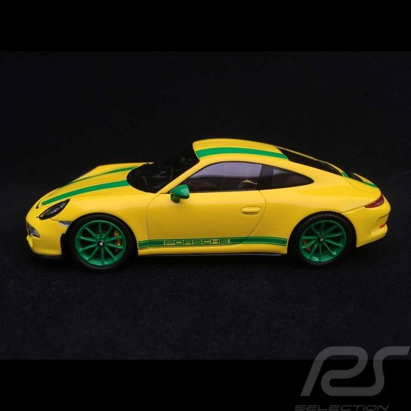 Porsche 911 R typ 991 2017 Speed gelb 1/43 Spark S4957