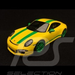 Porsche 911 R type 991 2017 1/43 Spark S4957 jaune Vitesse Speed yellow Speed gelb