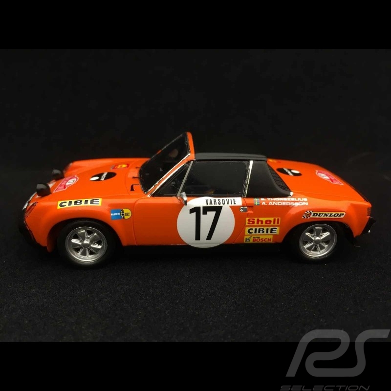 Porsche 914 6 Monte Carlo 1971 n° 17 1/43 Spark S5584
