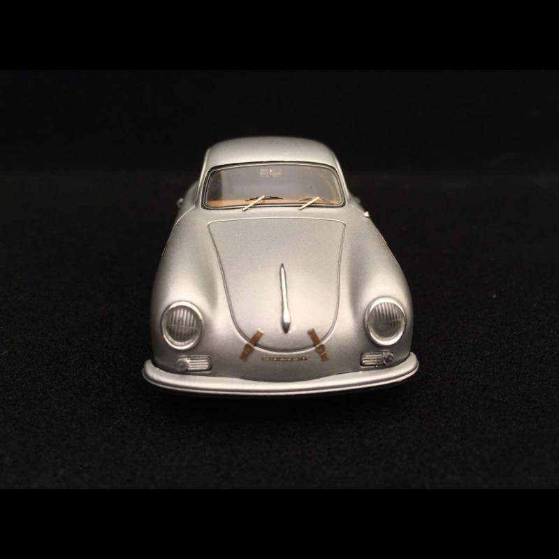 Porsche 356 A T1 1500 GS Carrera 1956 gris argent métallisé 1/43