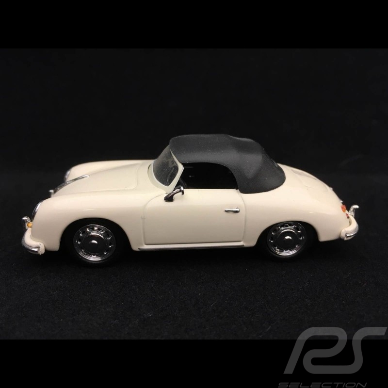 Porsche 356 A Cabriolet 1957 ivoire clair 1/43 Schuco 02691