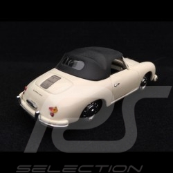 Porsche 356 A Cabriolet 1957 ivoire clair 1/43 Schuco 02691