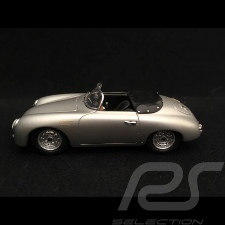 Porsche 356 A 1600 GS Carrera GT Speedster 1959 silver grey 1/43 Spark S1355