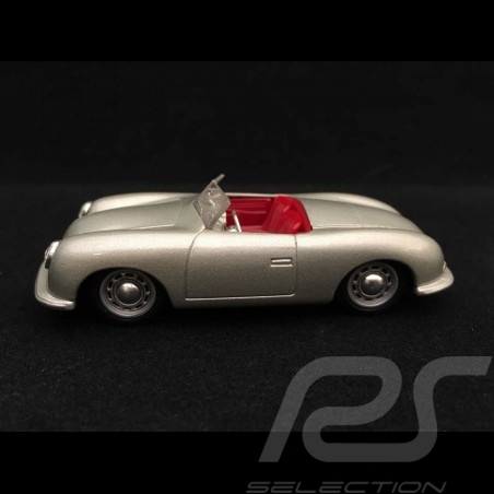 Porsche 356 Roadster 1948 silver grey n° 1 1/43 High Speed HF9145F