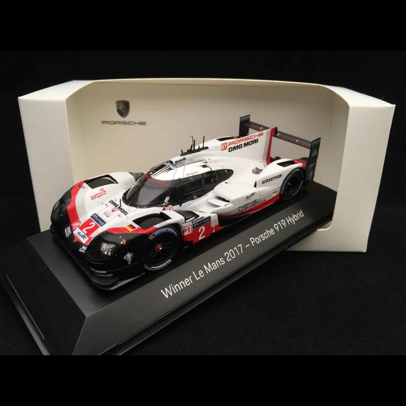 Porsche 919 Hybrid Winner Le Mans 2017 n° 2 LMP1 1/43 Spark