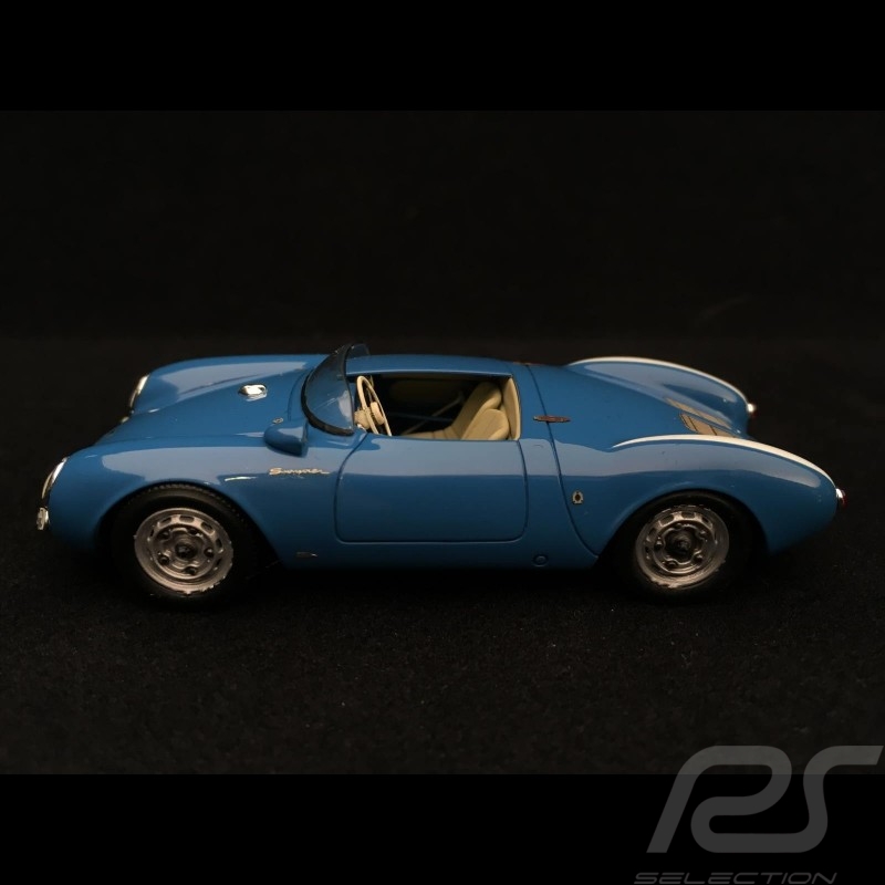 Porsche 550 Spyder bleu 1/43 Schuco 450886500