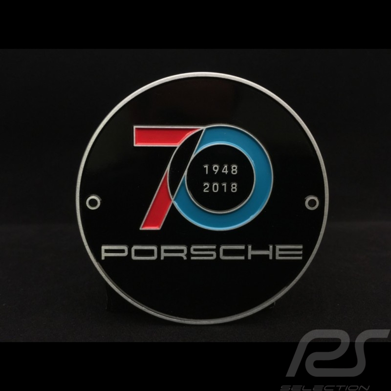 Badge de grille Porsche 70 ans 1948 - 2018 Porsche Design WAP0507100K Grille badge