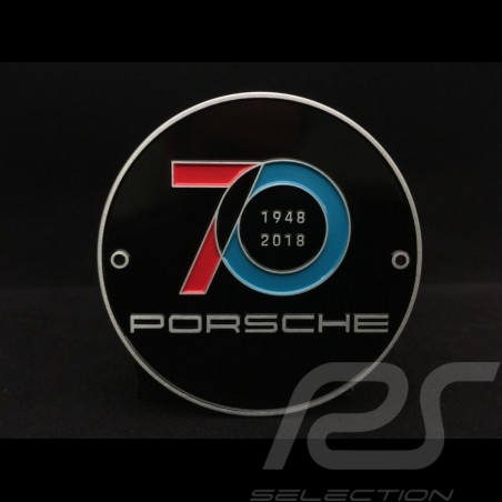 Grill Badge Porsche 70 Jahre 1948 - 2018 Porsche Design WAP0507100K