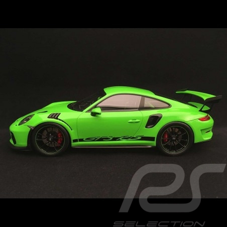 Porsche 911 GT3 RS type 991 Phase ll 2018 1/18 Spark WAP0211590J vert lézard lizard green lizardgrün 