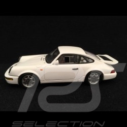 Porsche 911 type 964 Carrera 4 Lightweight 1990 1/43 Spark S0964 blanc Grand Prix Grand Prix white Grand Prix weiß
