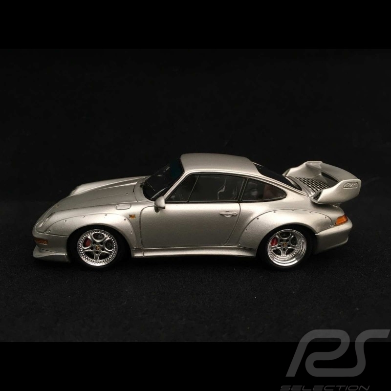 Porsche 911 typ 993 GT2 1995 silbergrau 1/43 Spark CA04314009