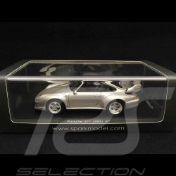 Porsche 911 type 993 GT2 1995 gris argent 1/43 Spark CA04314009