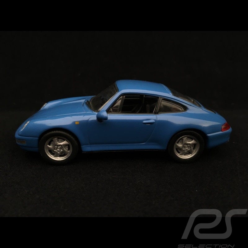 Porsche 911 typ 993 Carrera 4S 1996 blau 1/43 HighSpeed HF9238S