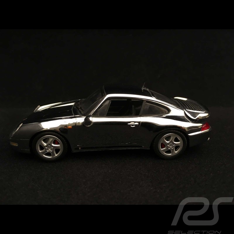 Porsche 911 typ 993 Turbo 1995 chrom 1/43 Minichamps WAP02060616