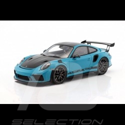 Porsche 911 GT3 RS type 991 Phase ll 2018 Miami blue 1/18 Spark WAP0211560J