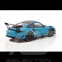 Porsche 911 GT3 RS type 991 Phase ll 2018 Miami blue 1/18 Spark WAP0211560J