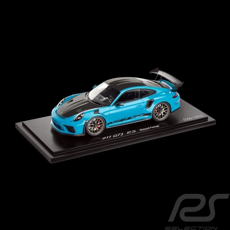 Porsche 911 GT3 RS type 991 Phase ll 2018 Miamiblau 1/18 Spark WAP0211560J