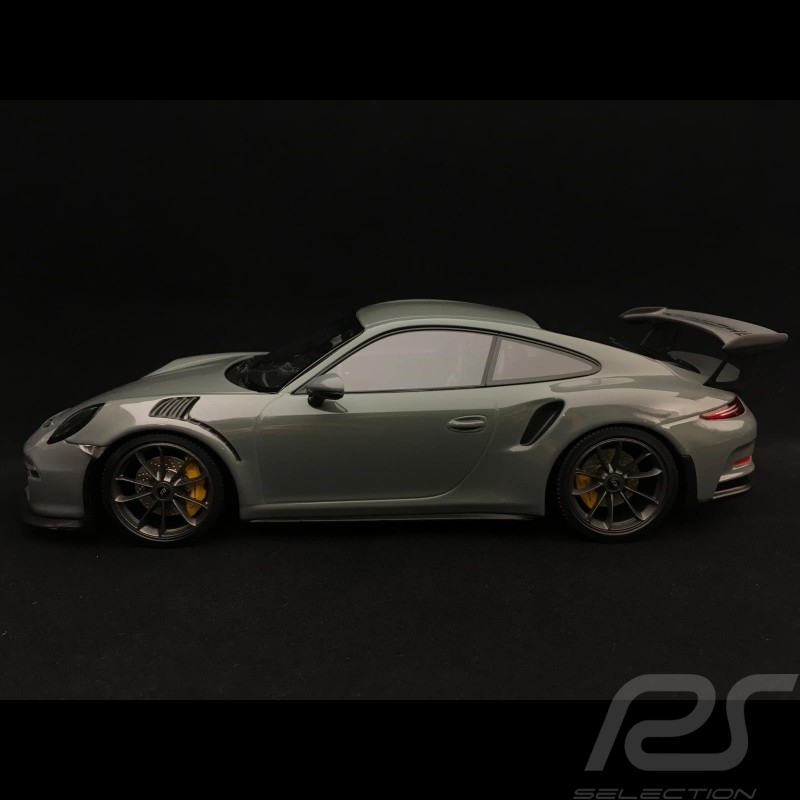 Porsche 911 GT3 RS type 991 2017 1/18 Minichamps WAX02100030 gris China grey grau