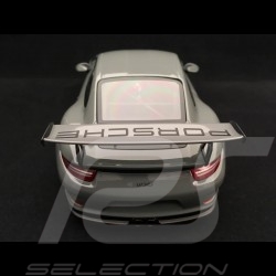 Porsche 911 GT3 RS type 991 2017 China grey 1/18 Minichamps WAX02100030