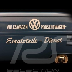VW kombi T1 Porsche Träger Bully Ersatzteile Dienst 1963 blau 1/18 Welly 18053W