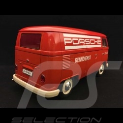 VW combi T1 transporteur Porsche Bully 1963 1/18 Welly 18053 service course rouge racing service red Renndienst rot