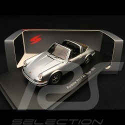 Porsche 911 Targa 2.4 S 1973 silver grey 1/43 Spark S4926