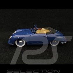 Porsche 356 Cabriolet 1951 1/43 Spark S4920 bleu roi  royal blue konigsblau