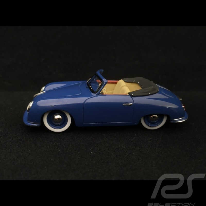 Porsche 356 Cabriolet 1951 Königsblau 1/43 Spark S4920