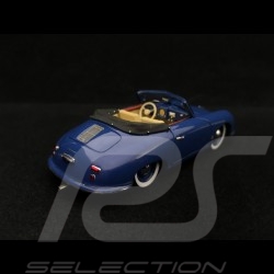 Porsche 356 Cabriolet 1951 1/43 Spark S4920 bleu roi  royal blue konigsblau