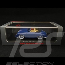 Porsche 356 Cabriolet 1951 1/43 Spark S4920 bleu roi  royal blue konigsblau