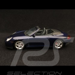 Porsche 911 type 996 Carrera 4S Cabriolet 2003 blue 1/43 Minichamps 400062832