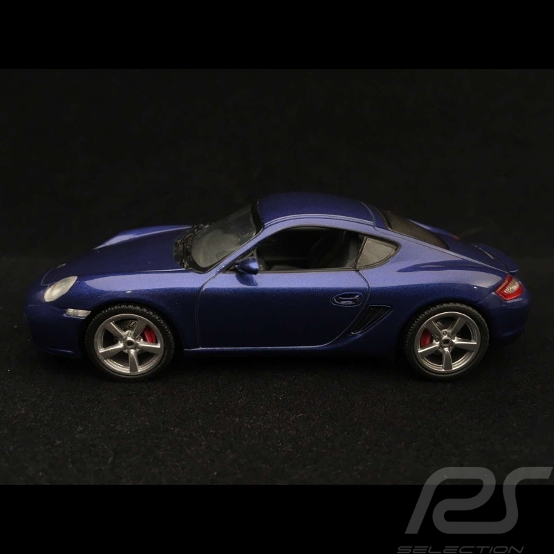 Porsche Cayman S 987 2006 1/43 Schuco WAP02030116 bleu Lapis Lazuli Lapis blue Lapisblau