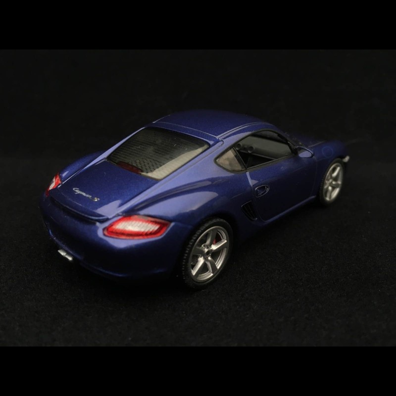 Porsche Cayman S 987 2006 Lapis blue 1/43 Schuco WAP02030116